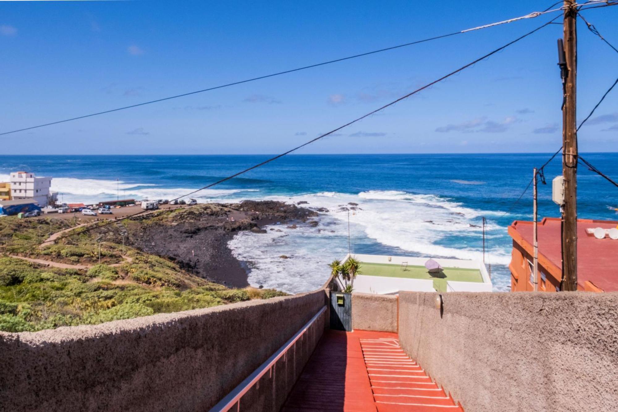 Live Tenerife La Barranquera Con Vistas Al Mar Valle de Guerra Bagian luar foto