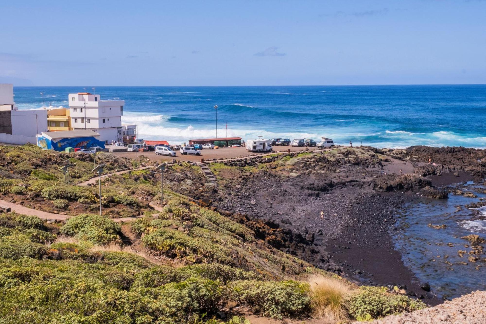 Live Tenerife La Barranquera Con Vistas Al Mar Valle de Guerra Bagian luar foto
